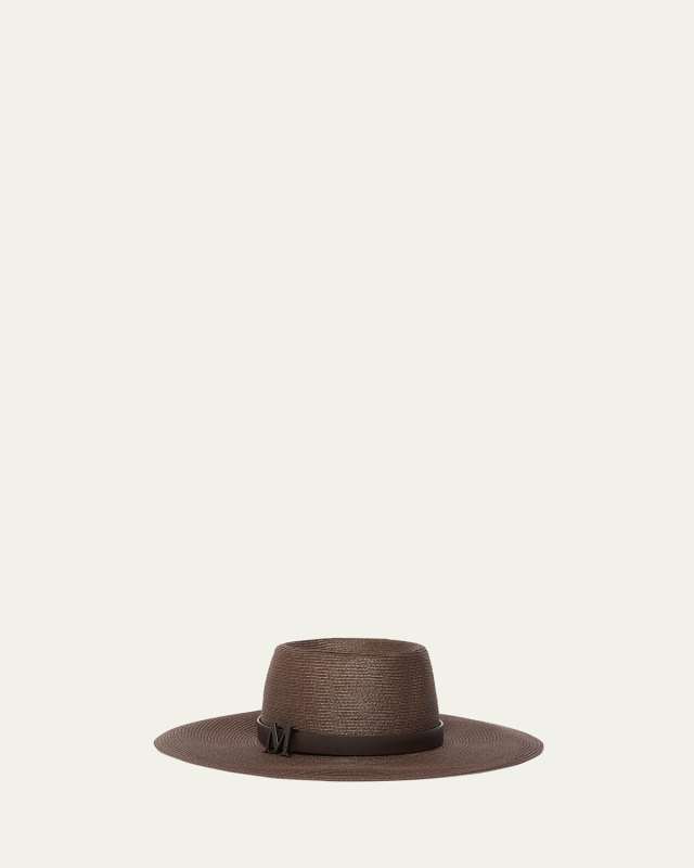 Musette Brown Belted Fedora